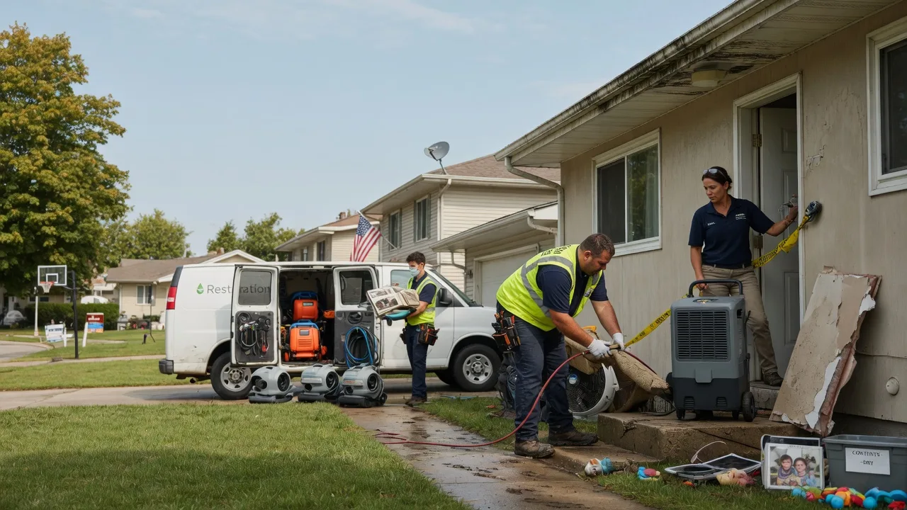 Water Damage Restoration in East Rutherford, NJ near me